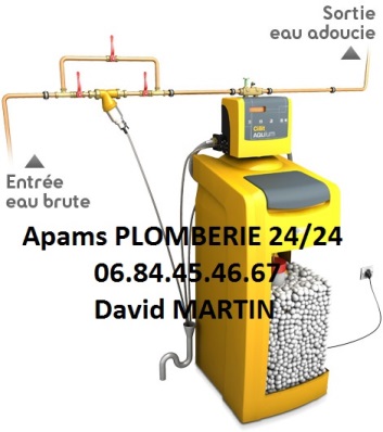 apams plomberie Lozanne pose et installation d'adoucisseur, le rhone une région calcaire